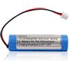 Hosifiy Batteria ricaricabile agli ioni di litio 3.7V 2600mAh con connettore XH2.54 (2 pacchi)