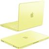 FINTIE Custodia Compatibile con MacBook Neo 13 Pollici A3404 (A18 Pro Chip, 2026) - [100% Colore Ufficiale] Sottile Rigida Cover Opaca Trasparente Anti-Impronte, Giallo agrume