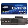 Superprint TK1260 - Cartuccia toner multipack (con chip), compatibile con Kyocera TK-1260, per stampante ECOSYS PA4000 x PA4000wx (TK1260, confezione da 1)