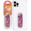 Amayo Grip - Supporto per telefono cellulare, con anello di marmo, serie marmo, colore viola