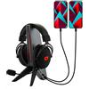 Lioncast® Supporto per cuffie da gioco RGB - Elegante illuminazione RGB - Robusto accessorio per PC Gamer