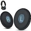 Krone Kalpasmos Cuscinetti auricolari di ricambio professionali Bose On Ear, esclusivamente per Bose Over-Ear 2 (OE2, OE2i). Realizzati in morbida pelle e memory foam da Krone Kalpasmos - Blu Scrim, Nero.