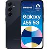Samsung Smartphone SAMSUNG Galaxy A55 5G 128GB Blu notte - [Versione Tedesca, Spagnola, Francese, UK, Belga, Olandese, Danese, Finlandese, Norvegese, Svedese]