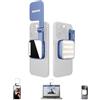 Amaran Go Magnetic Selfie Phone Light Doppia fonte di luce a LED con specchio regolabile CCT 2700K-6500K (Blu)