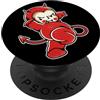 Urban Empyre Kewpie - Tatuaggio Baby Devil Demon Horns PopSockets PopGrip Adesivo