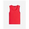 Tommy Hilfiger Small Flag W - Canotta - Donna - Rosso