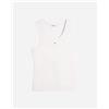 Tommy Hilfiger Small Flag W - Canotta - Donna - Bianco