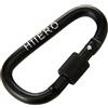 HIIERO Moschettone;Moschettone [Sports vendors Only] - Outdoor;4251400908113;Nero;Corde e slacklines da Arrampicata