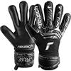 Reusch Guanti da portiere per bambini e ragazzi |presa resistente |traspiranti |per allenamenti e partite |erba naturale, erba sintetica e campi in terra battuta |Taglie 4-8 | Attrakt Infinity Junior