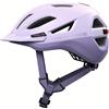 ABUS Casco Urbano Urban-I 4.0 ACE, Taglia M, viola | Casco city con 4 modalità luce, In-Mold, rete insetti, visiera e apertura coda