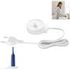 Vxiwscy Caricatore per spazzolino elettrico Braun Oral-B Pro Genius Smart Serie, compatibile con Pro 3900 3500 3000 2500 750 9900, iO4/iO5/iO6, tipo 3757, IP67, impermeabile, caricabatterie portatile