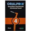 PA GROUP OralProx® Scovolini Interdentali Micro Tascabili - Pulizia Profonda Spazi Interdentali - Anima Rivestita - 9 Misure - 20 Pz Blisterati Singoli (4 - Arancio)