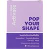 Pesoforma | Activate POP YOUR SHAPE, Integratore Anticellulite 30 Compresse, Integratore con Bromelina, Centella, Cacao e Matè, Drenaggio Liquidi e Microcircolo