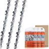 SAVIOR Catena per motosega da 30 cm, 3 pezzi, compatibile con Stihl, 30 cm, LP 1,1 mm, 64 TG, compatibile con Stihl MSA120C MSA140C MSA160C MSA200 MSA200C