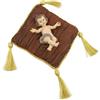 DRW Bambino Gesù con cuscino in resina dipinto a mano da 13 cm