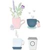 Sizzix Thinlits Die Set 23PK Tazze da tè di Jennifer Ogborn | 665898 |Capitolo 2 2022