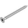 SECCARO Vite SECCARO per truciolare 5 x 60 mm, acciaio zincato, vite per legno con filettatura totale, TX / esalobata, 150 pezzi