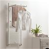DELTACALOR TERMOARREDO BAGNO DELTACALOR DINAMIC PLUS 1209x500 MM INTERASSE 450 MM BIANCO