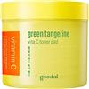 Goodal - Dischetti impregnati con toner Green Tangerine Vita C, per qualsiasi tipo di pelle (70 fogli)