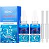 SUMCNU 2 Pcs Bioceutica Milano Microneedling Siero Per Microneedling Siero Collagene Viso Renoir Microneedling Riduce Le Rughe E Rassoda La Pelle, con 2 Pcs Bottiglia Con Asta Di Spinta Leggera