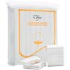VASANA 222 tamponi bianchi quadrati in cotone per viso, labbra, occhi, struccanti, morbidi, senza lanugine, a doppio lato, triplo strato, in cotone cosmetico, per toner, smalto per unghie e viso