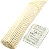 Ougual 100 pezzi Rattan Reed diffusore bastoncini di ricambio, natural color (18cm*3mm)