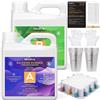 Nicpro Kit Gomma di Silicone, 2.2L Liquido per Realizzazione di Stampi, Rapporto 1:1 per Resina 3D fai da te con Alloggiamento, Tazze di Miscelazione