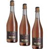 Rinaldini Lambrusco Rose' - 750 ml (Confezione da 3)