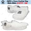 Crocs Zoccolo artigianale CHITO x Crocs bianco bianco 212777-100 taglia unisex