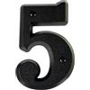 NOVAP 'novap 4005058 zamak numero civico cifra.5 Nero Ø 450 mm