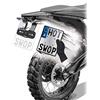 HotSwop PRO Basic Set [S], portatarga, moto, senza telaio, senza attrezzi, materiale di alta qualità, tenuta estrema, sistema di cambio, protezione della targa, Go Offroad, Enduro, Supermoto