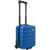 Cabin Max Anode - Valigia per bagaglio a mano, leggera, rigida, 2 ruote, Blu Egeo, 40 x 30 x 20cm, 2 Wheel, 40x30x20 Ruota gemella …