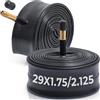 MetersGod 2 pezzi, Premium 29 x 1.75/1.90/1.95/2.0/2.10/2.125 camere d'aria per bici, compatibili con pneumatici da 29 x 1,75 a 2,125, con valvola Schrader da 48 mm, gomma butilica, utilizzati per