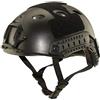 JOYASUS Haoyk, casco sportivo multiuso, elmetto tattico per Airsoft Paintball, tipo PJ, Nero