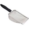 PIQIUQIU Pala per lettiera in acciaio inox, 27,5 x 10 cm, paletta per lettiera con manico ergonomico, 105 g, 2 x 2 mm Mesh