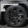 MOTENIO Copriruota stile ciclone da 4 pezzi da 19 pollici per Tesla Model Y (2020-2024) Destra e sinistra Accessori per automobili Coprimozzi di ricambio
