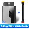 KINGBOLEN Ediag Elite con Cavo OBD2 16 Pin, Scanner Diagnostico OBDII, 15 Funzioni di Reset, Test Attivi, CAN FD FCA, Aggiornamenti Gratuiti a Vita