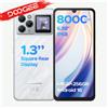 DOOGEE M30 Pro Smartphone 6.88" IP68 Impermeabile Android 16 Batteria 8000mAh Display Posteriore 1.3 pollici 64GB(8+56) 256GB NFC Google Pay