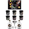 Bembo Qualità d'Autore Kit Gin Fai da Te Bembo - DIY Gin Kit con 6 Botaniche Naturali (Ginepro,Cannella,Zenzero, Arancia, Pepe Rosa, Ibisco) Set Completo per Fare Gin in Casa - Idea Regalo Originale per Amanti dei Cocktail