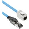 ACT FB0185 cavo di rete Blu 85 m Cat6a S/FTP (S-STP)