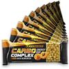 EUROSUP CARBO COMPLEX - 10 pezzi - Barretta Energetica con Carboidrati Semplici e Complessi | Energia Rapida e Prolungata | Ideale per Endurance, Running e Ciclismo | Gusto Albicocca