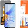 AGCUT Display LCD per Oppo A17/A57/A57S/A77S di ricambio per Oppo A17 CPH2477 A57 PFTM20 A57S CPH2385 A77S CPH2473 6,65 pollici LCD Screen Touch Screen Digitizer Assembly con riparazione, nero