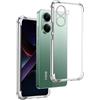 REY Cover in Gel TPU Anti-Shock per XIAOMI Poco X7 PRO 5G - REDMI Turbo 4, Morbido Silicone Custodie Protettivo Case, Anti-Scratch, Protettiva Sottile Back Cover