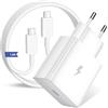 ACAGET 60W USB C Caricatore per Samsung Galaxy S26 Ultra S25 FE S24 S23 S22 Serie con 1.8M 5A Cavo USB C a C Tipo C Spina Ricarica Adattatore per Galaxy A56 A16 A17 A26 Tab S10 S9 Ultra per Google Pixel 10a