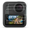HUIPUXIANG Pellicola protettiva per GoPro MAX/Max 2 Max2 impermeabile 360, [confezione da 3] 0,3 mm durezza 9H Go pro pellicola protettiva in vetro temperato antigraffio e antibolle
