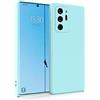 MyGadget Cover per Samsung Galaxy Note 20 Ultra - Custodia Protettiva in Silicone Morbido - Case TPU Flessibile - Ultra Protezione Antiurto & Antiscivolo Azzurro