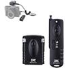 Kiwifotos Telecomando a scatto wireless adatto per Fujifilm Fuji X-M5 X100VI X-T3 X-T4 X-T5 X-T2 X100V X-H1 X-Pro2 X-T30III X-T30II X-T30 X-T20 X-E5 X-E3 X-T100 X-A5 X100F XF10 GFX 100S 50S 50R
