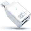 TiMOVO Adattatore Audio da USB C a Lighting con di Ricarica Rapida a 45W