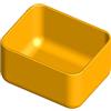 Art Plast SCATOLA IN POLIPROPILENE 57X45 H 32 MM PER ORGANIZER IN PLASTICA ART PLAST L372XP314XH40 MM