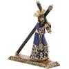DRW Statuina Gesù del Grande Potere in Resina Dipinto a Mano 10 cm